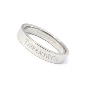 TIFFANY & Co. Platinum 4mm Wedding Band Ring